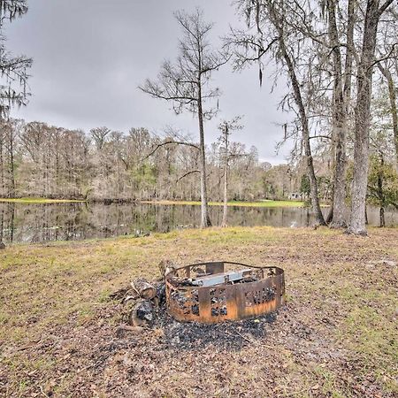 Unplugged Withlacoochee Riverfront Retreat! Bushnell Esterno foto
